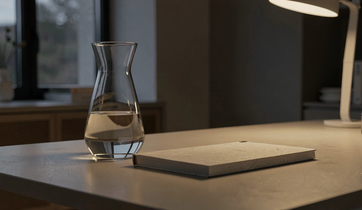 Minimalistički radni prostor sa fokusom na zdravlje